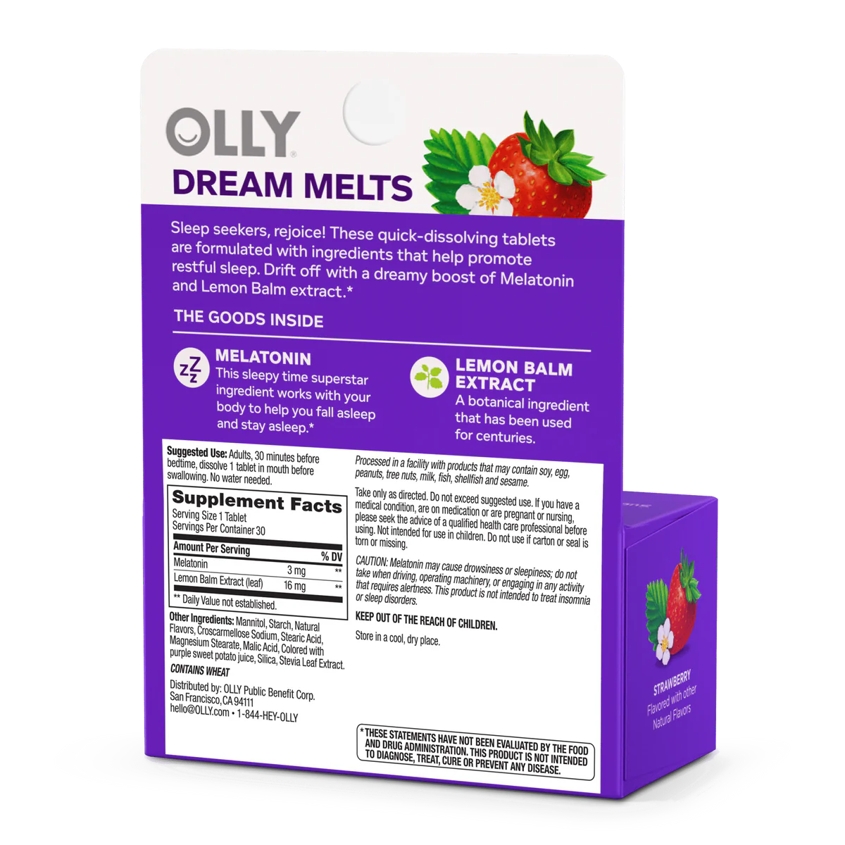 Fast Dissolves Sleep