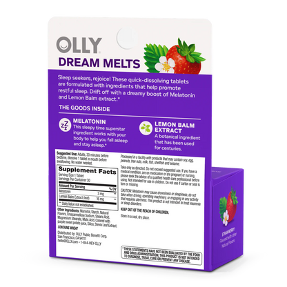 Fast Dissolves Sleep