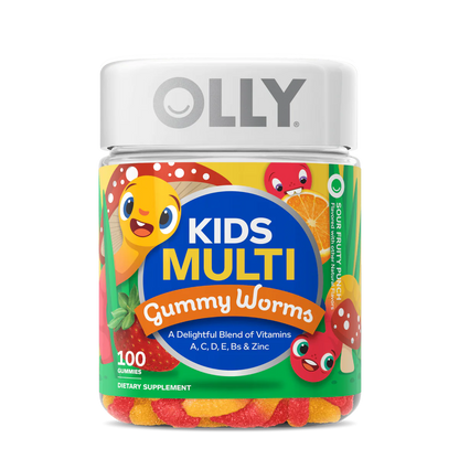 Kids Multi Worms 100 Count