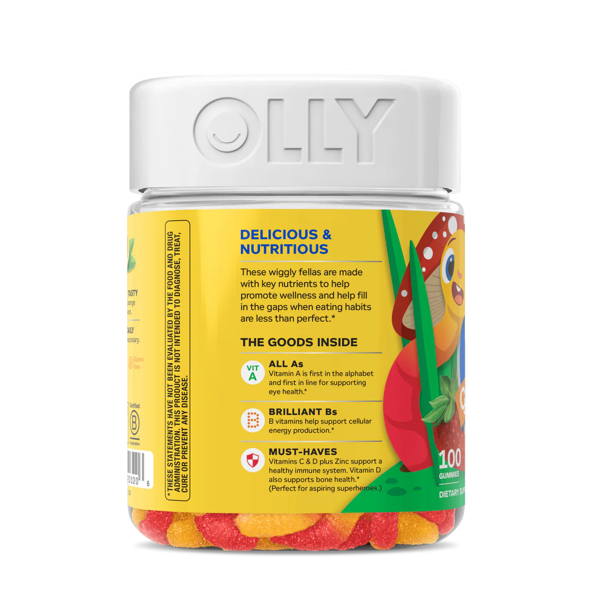 Kids Multi Worms 100 Count