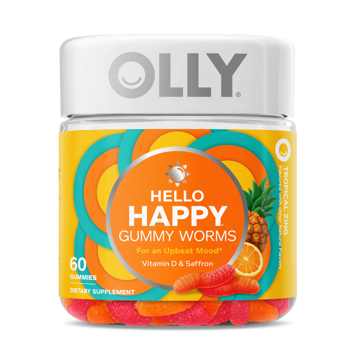 Hello Happy Gummy Worms