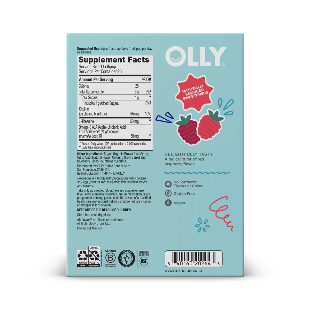 Mellow Buddies L'OLLY Pops