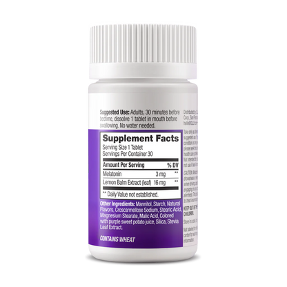 Fast Dissolves Sleep